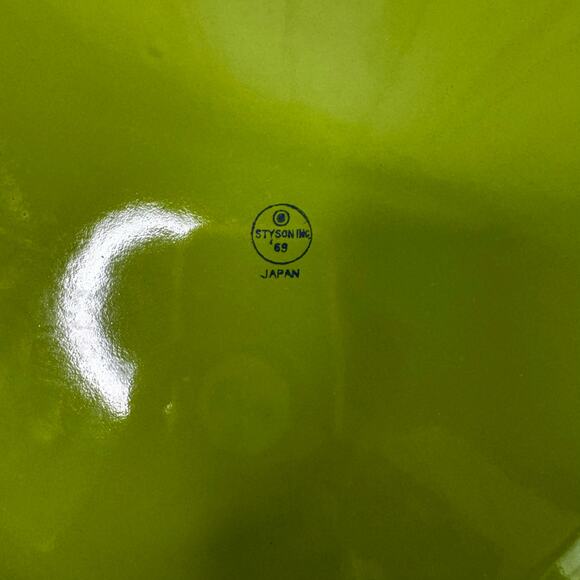 Vintage Styson Inc. Plates MCM Picnic Camping Metal Enamelware- Set 4 - Picture 5 of 10